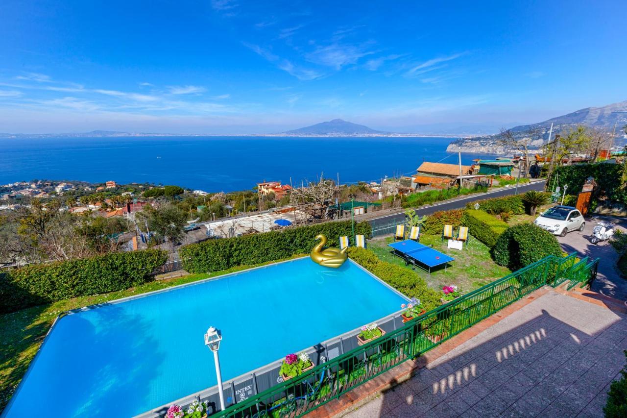 Estate4Home - Villa Luisa Play&Pool SantʼAgata sui Due Golfi Buitenkant foto