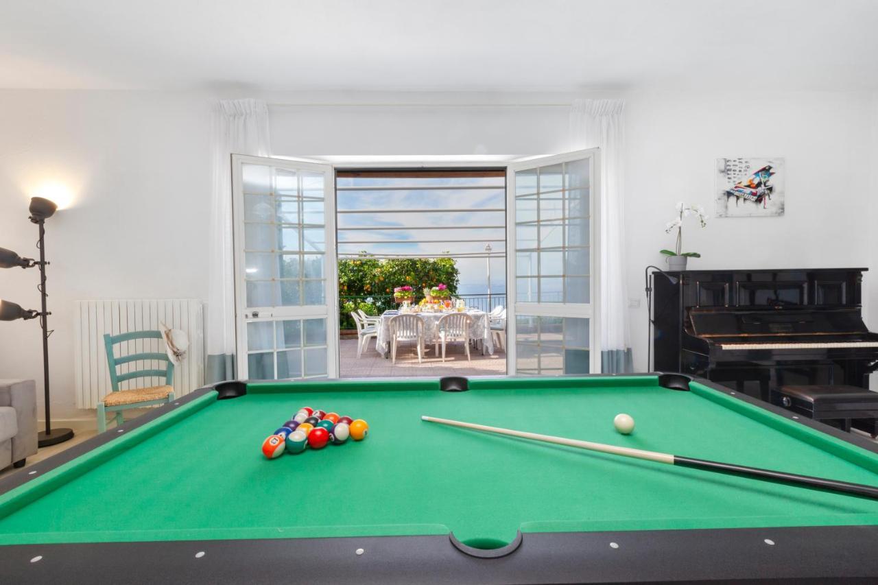 Estate4Home - Villa Luisa Play&Pool SantʼAgata sui Due Golfi Buitenkant foto