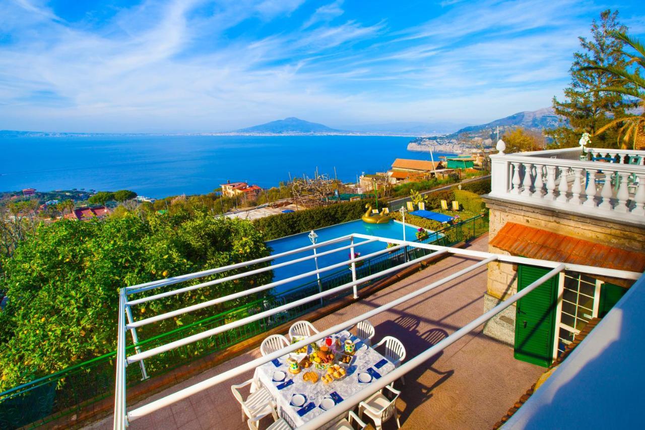 Estate4Home - Villa Luisa Play&Pool SantʼAgata sui Due Golfi Buitenkant foto