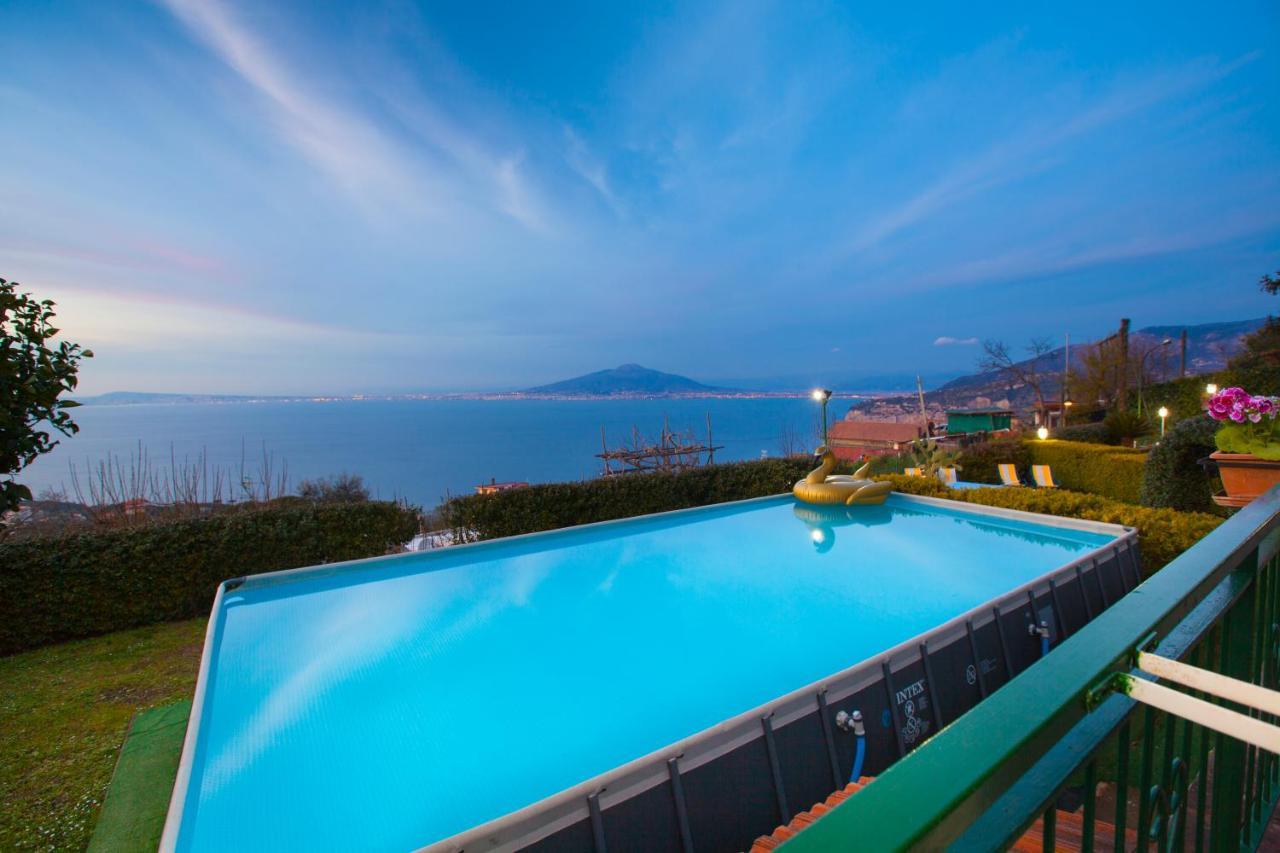 Estate4Home - Villa Luisa Play&Pool SantʼAgata sui Due Golfi Buitenkant foto