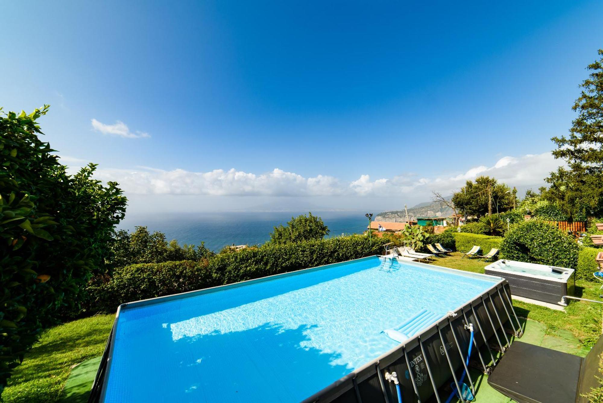 Estate4Home - Villa Luisa Play&Pool SantʼAgata sui Due Golfi Buitenkant foto